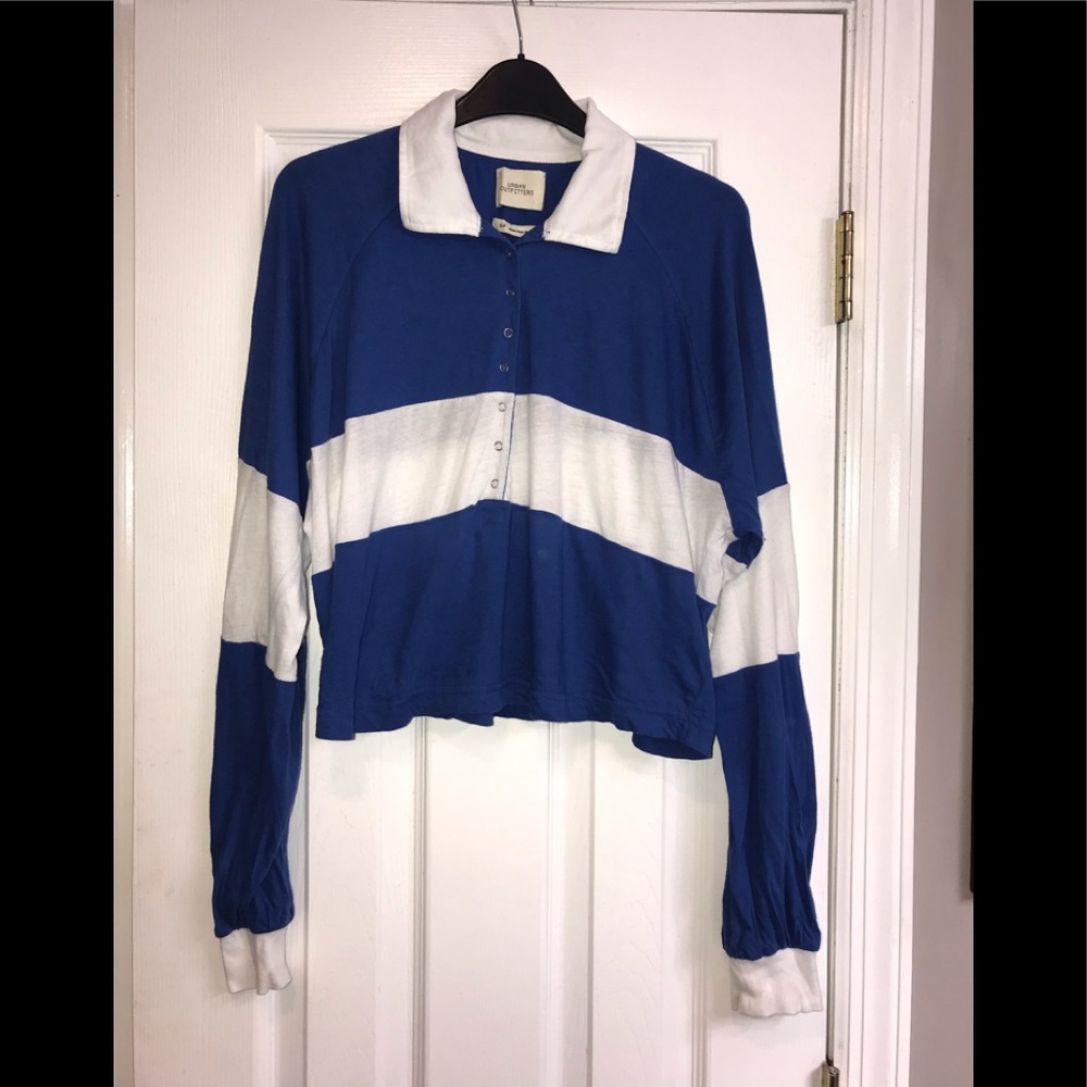 Urban Outfitters Cropped Long Sleeve Top SZ S